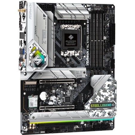 Asrock Z790 Steel Legend Wifi - DDR5 Motherboard | Powerful Performance & Stunning Design - 4710483940859
